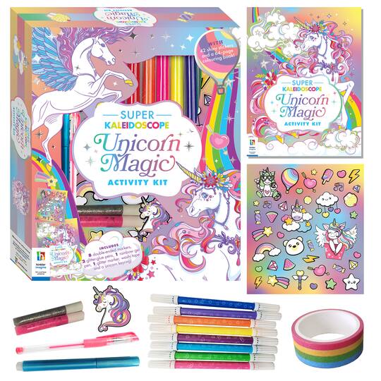 Hinkler Super Kaleidoscope Unicorn Magic Activity Kit